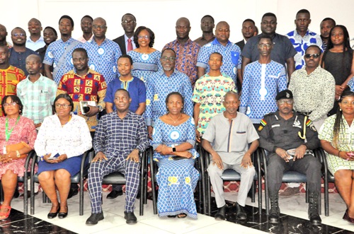 Some of the participants in the meeting