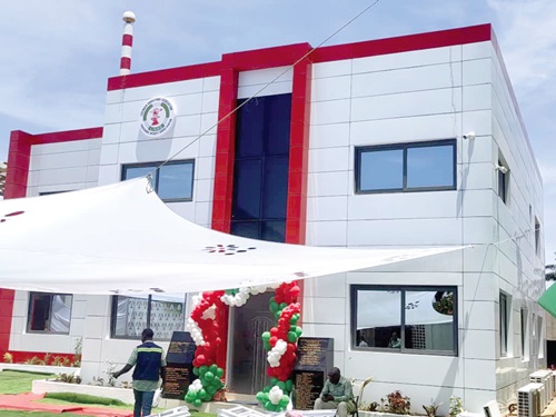 A view of the new the head office of LiSAG. A view of the new the head office of LiSAG.