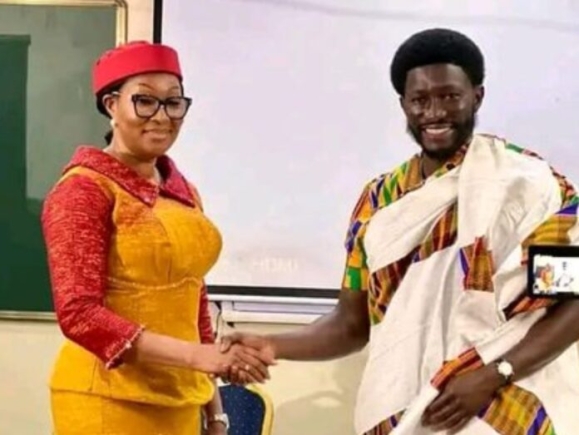 Dr. Maryam Esaka Kriesie is  Cheddar's running mate