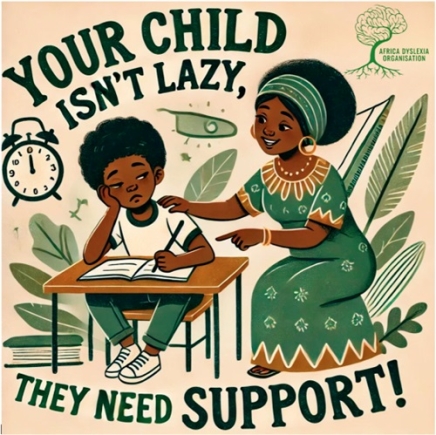 Your child isn’t lazy, he needs support!