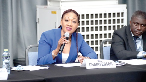 Jean Mensa — EC Chairperson