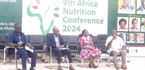 Panellists at the 9th Africa Nutrition Conference in Cape Coast