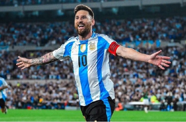 Lionel Messi made his Argentina debut in 2005
