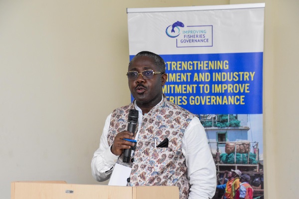 Professor Francis Nunoo,  Chairman of the Board of Directors of the Fisheries Commission in Ghana. (PHOTOS: Kofi Taylor, FCWC)