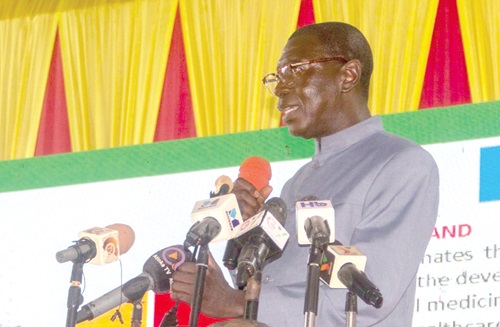 Prof. Samuel Ato Duncan,  President of GHAFTRAM