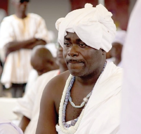 Nene Afetor Kpoku VII, chief of Bedze Agbedrafor