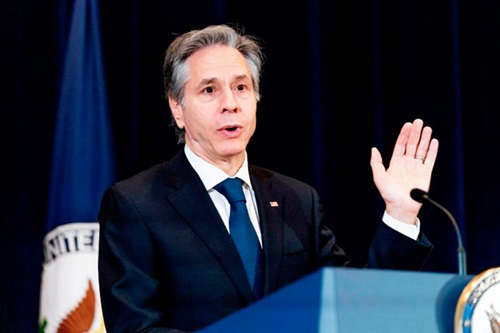 Anthony Blinken — Us Secretary of State 