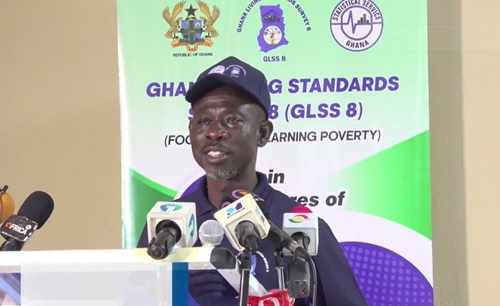 Dr Owusu Kagya -  Director of Business, Industry and Trade statistics at GSS