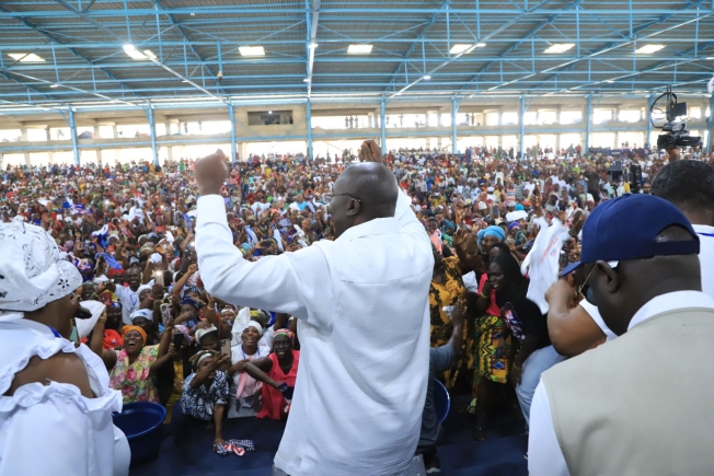 With God everything is possible - Bawumia to worshipers at Hebron Prayer Camp