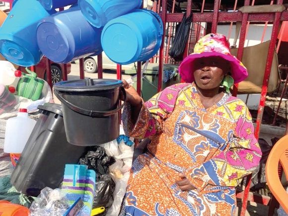 Naa Atswei, a vendor said the six-litre buckets have come to replace chamber pots
