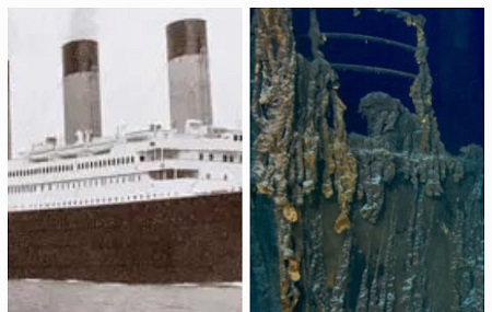 Striking images reveal depths of Titanic’s slow decay