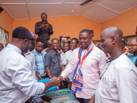 NPP's Gideon Boako files nomination for Tano North Parliamentary election