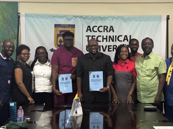 Abrantie College and Accra Technical University enter strategic partnership to train artisans in modern technologies
