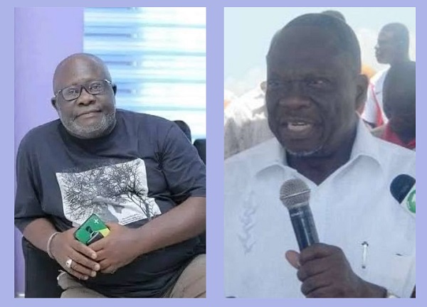 Afrifa Yamoah Ponko (left) and E.K.T. Addo 