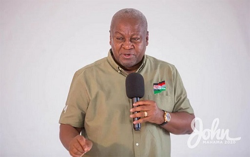 John Dramani Mahama, flagbearer of NDC
