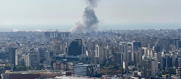 Israel says an airstrike killed an important Hezbollah commander in the southern suburbs of Beirut