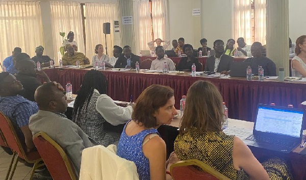 Participants at the workshop 
