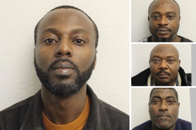 Four Ghanaians who smuggled £4.3m worth of cannabis into south Essex from Ghana jailed 26 years