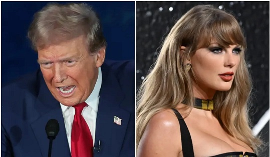 Trump says ‘I hate Taylor Swift!’ in Truth Social post