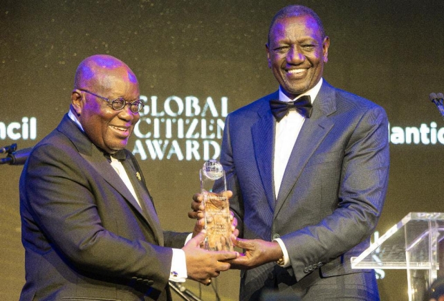 President Akufo-Addo receives 2024 Atlantic Council Global Citizen Award