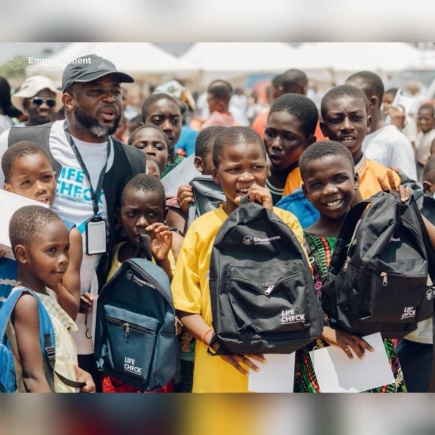 Empowerment Care impacts over 16,000 lives with medical aid and educational supplies in Teshie