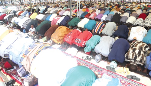 Muslims will offer prayers during the National Day of Prayer and Thanksgiving service