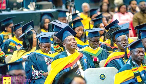 The graduating students The graduating students