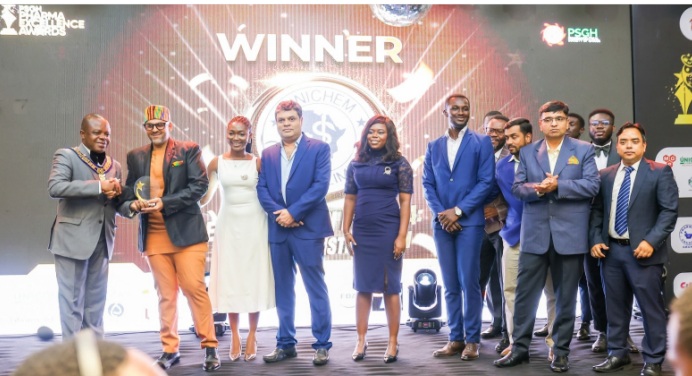 Unichem Group honoured for Excellence in Pharma Distribution at Pharmaceutical Society of Ghana Awards