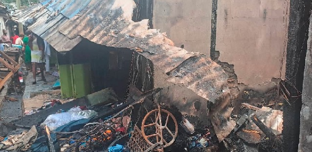 • Some of the items  destroyed by the fire