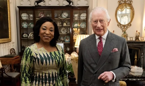 Madam Ayorkor Botchwey pays courtesy call on King Charles