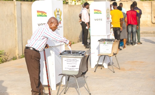 A voter 