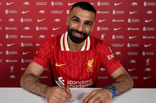 Salah joined Liverpool from Roma in 2017