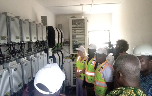The solar photovoltaic generation system The solar photovoltaic generation system