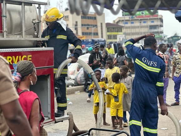 Abeka Lapaz: Fire destroys shop