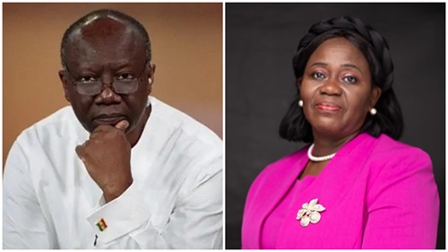 Ken Ofori-Atta,  former Finance Minister,  Justice Gertrude Torkornoo