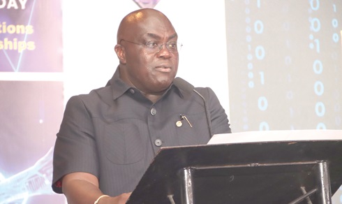 Julius Debrah, Chief of Staff, launching the 10th anniversary. Picture: ELVIS NII NOI DOWUONA