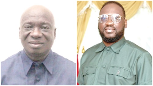 Kwaku Asante-Boateng, MP for Asante Akyem South, Ohene Kwame Frimpong, MP for Asante Akyem North