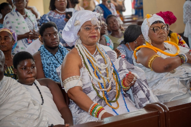 Diaspora Leader Cynthia Engmann Installed as Osu Development Queenmother