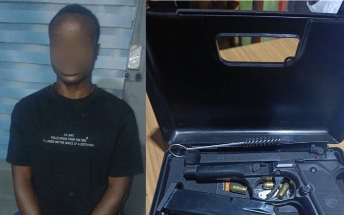 The suspect