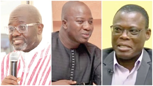 Nana Ofori Owusu, Mahama Ayariga, Fifi Fiavi Kwetey