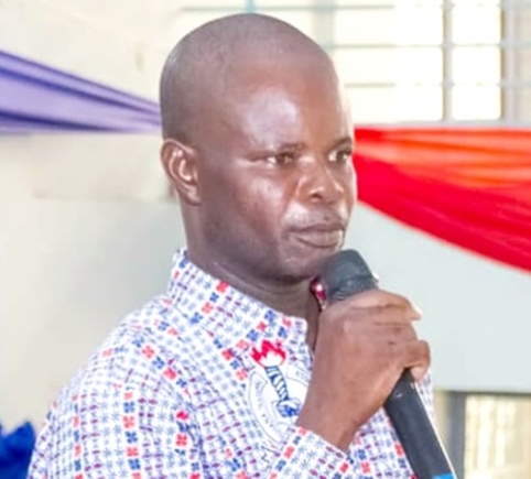 Ivon Kuule — Upper West Regional Chairman of GNAT, addressing the conference
