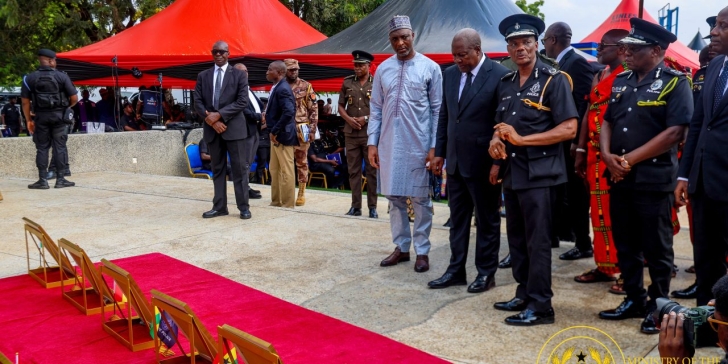 Ultimate Sacrifice: President Mahama leads tributes for 54 deceased Police officers lost between 2023-2025