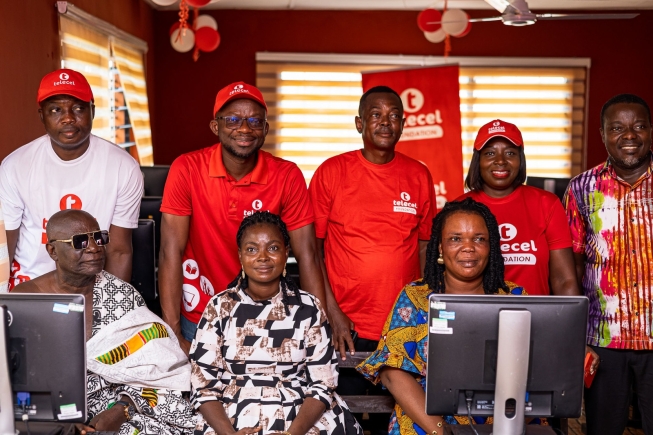 Telecel Ghana employees bridge ICT education gap in Asikuma