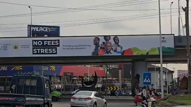 Ministry of Roads orders removal of unauthorised 'students loan' billboard