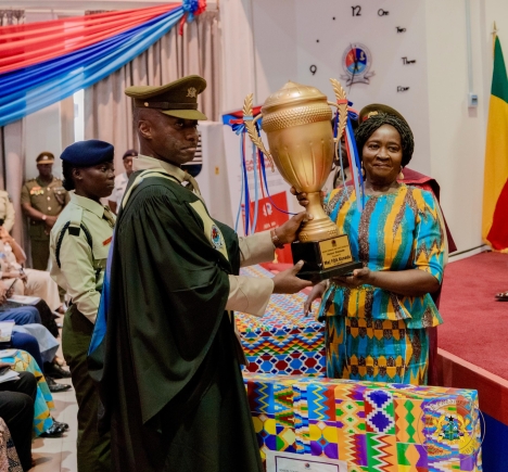 Vice-President Opoku-Agyemang urges GAF graduates to confront modern security threats