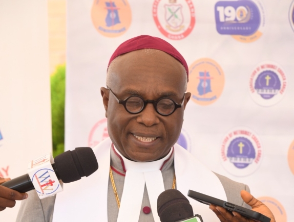 Most Rev Professor Johnson Kwabena Asamoah-Gyadu -Presiding Bishop of the Methodist Church Ghana