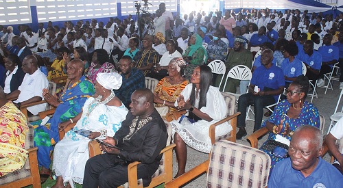Guests and participants in the anniversary launch Guests and participants in the anniversary launch