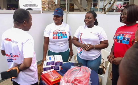 Glico Group stand at the  Graphic-GREDA Home Fair 2025. Picture: ELVIS NII NOI DOWUONA