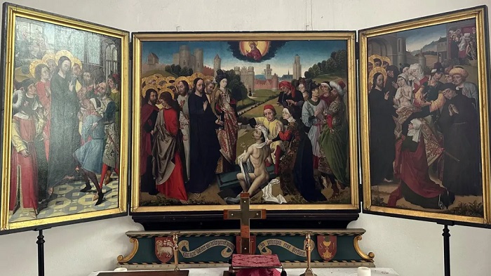 St Johns' Almshouse decided to sell the piece to fund accommodation for people in need