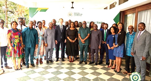 Christian Rogg UK High Commissioner commends Right To Information Commission - Graphic ...